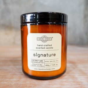 PREMIUM Scented Candle - Signature - 200gr - Republic of Soap