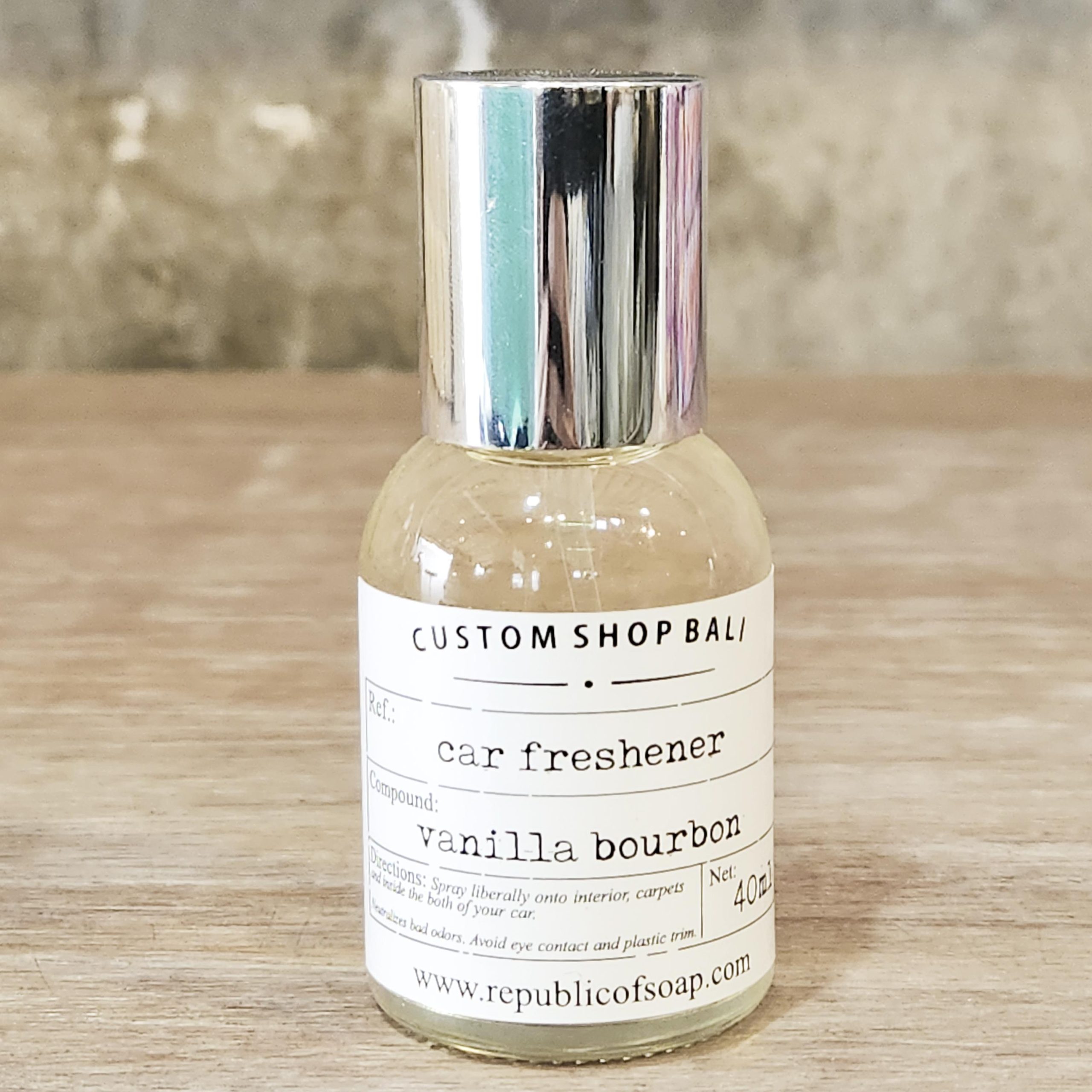 Pengharum Mobil Parfum Mobil Car Air Freshener Spray - Vanilla Bourbon
