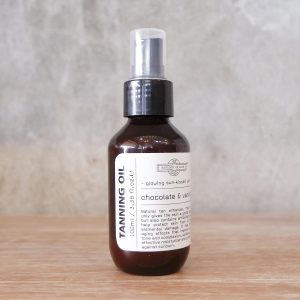 TANNING OIL Chocolate & Vanilla for glowing sun-kissed skin SPF 15