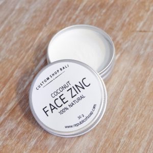 Surf Face Zinc White 30gr - Reef Safe - Water resistant SPF30 Coconut