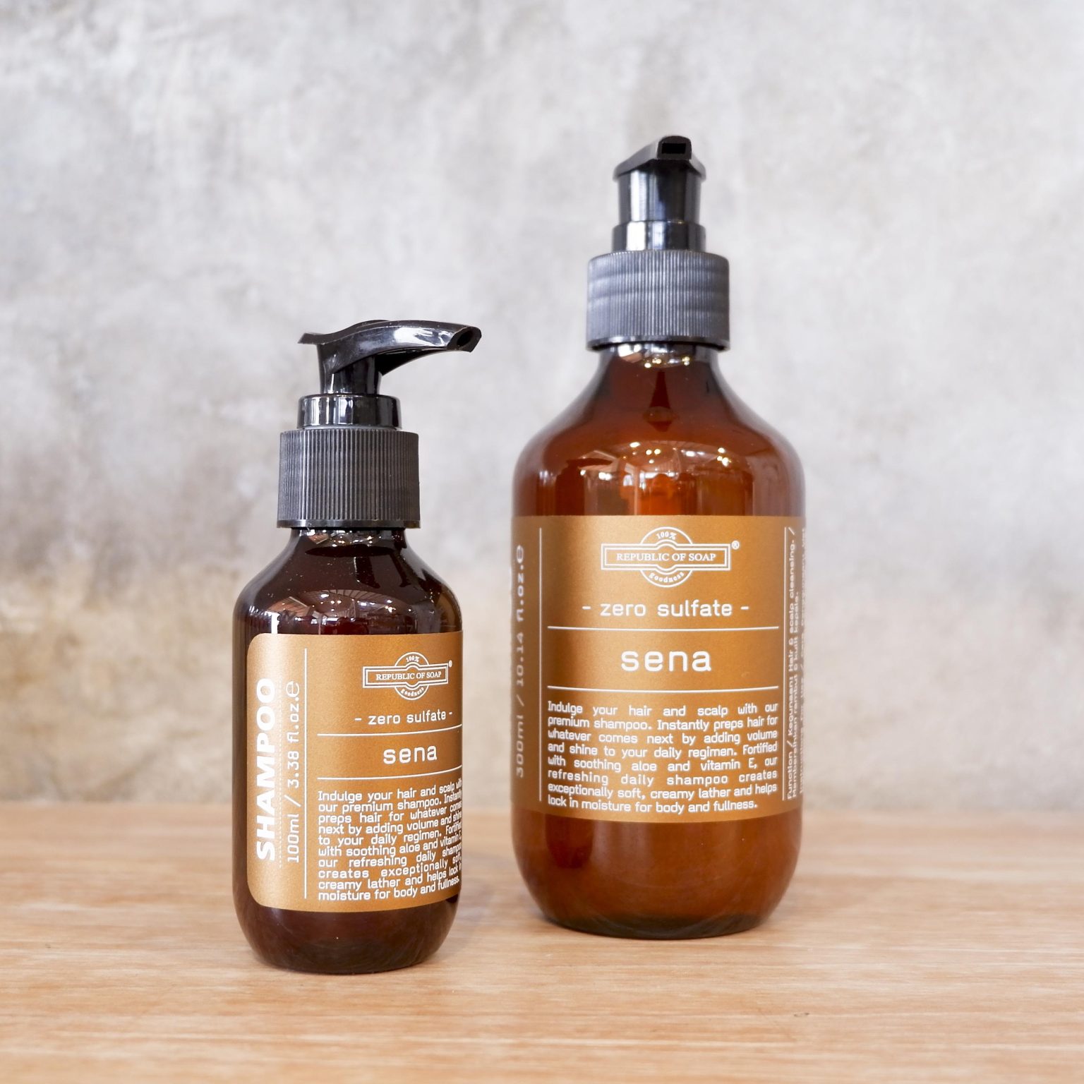 Sulfate Free SHAMPOO 100ml - SENA - Republic of Soap