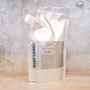 REFILL POUCH Moisturizing BODY LOTION 500ml - CUDA - Republic of Soap