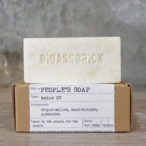 Natural Soap Bar - BIGASSBRICK 300g - People's Soap - Republic of Soap