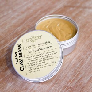 Gentle & Cleansing Yellow Clay Mask - For Sensitive Skin - 120gr