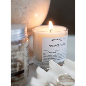 75gr Massage candle - massage cream - aromatherapy