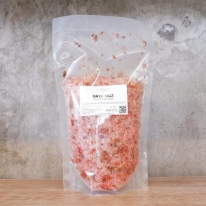 BATH SALT - Moroccan Rose with dried Flowers - 1kg - Republic of Soap