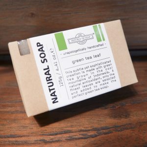 Natural Soap Bar - Green Tea Leaf 125gr - Republic Of Soap