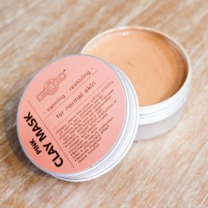 Calming & Restoring Pink Face Clay Mask - For Normal Skin - 120gr