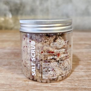 Sea Salt Body Scrub Rose Petal Caress 200g - Republic of Soap