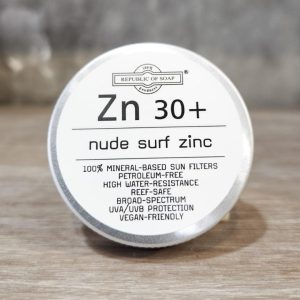 Surf Face Zinc Nude 30gr - Reef Safe - Water resistant SPF30 - Coconut