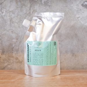 REFILL POUCH NATURAL MINERAL DEODORANT 500ml - AZURE -