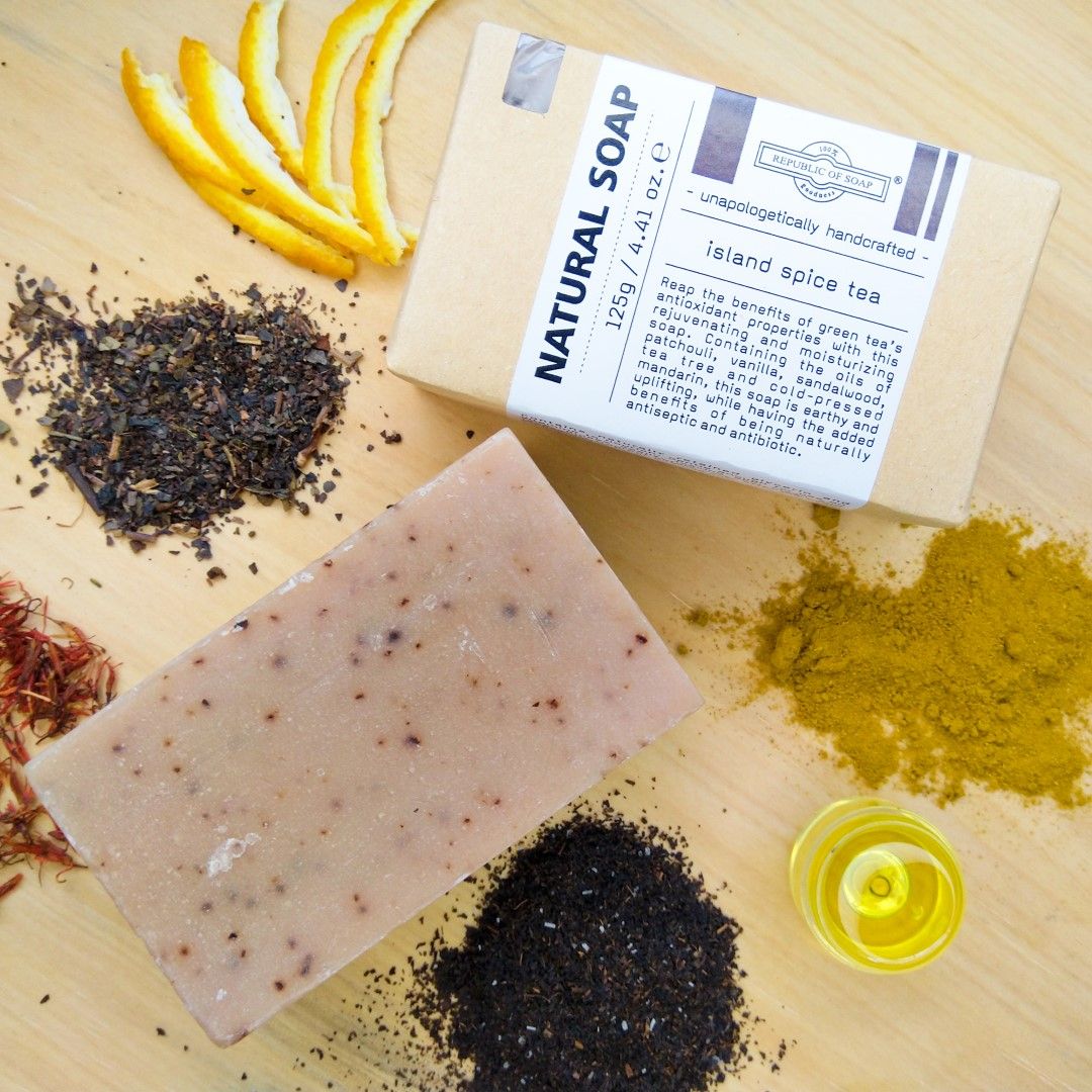 Natural Soap Bar - Island Spice Tea - Republic of Soap