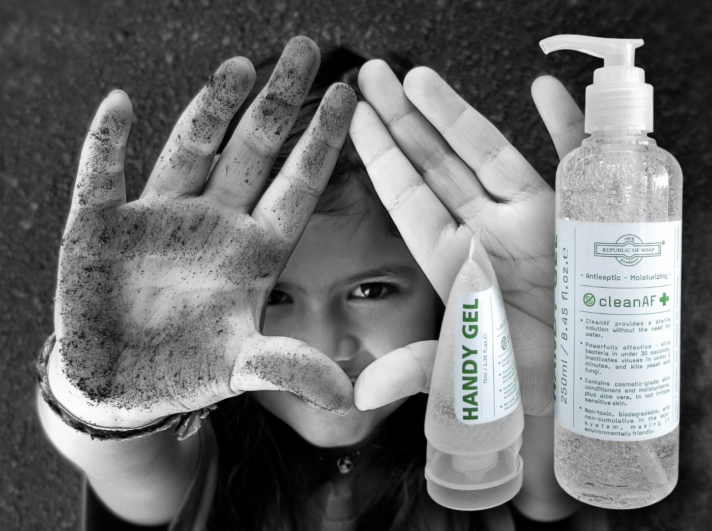 Republic of Soap - Handy Gel Sanitizer cleanAF
