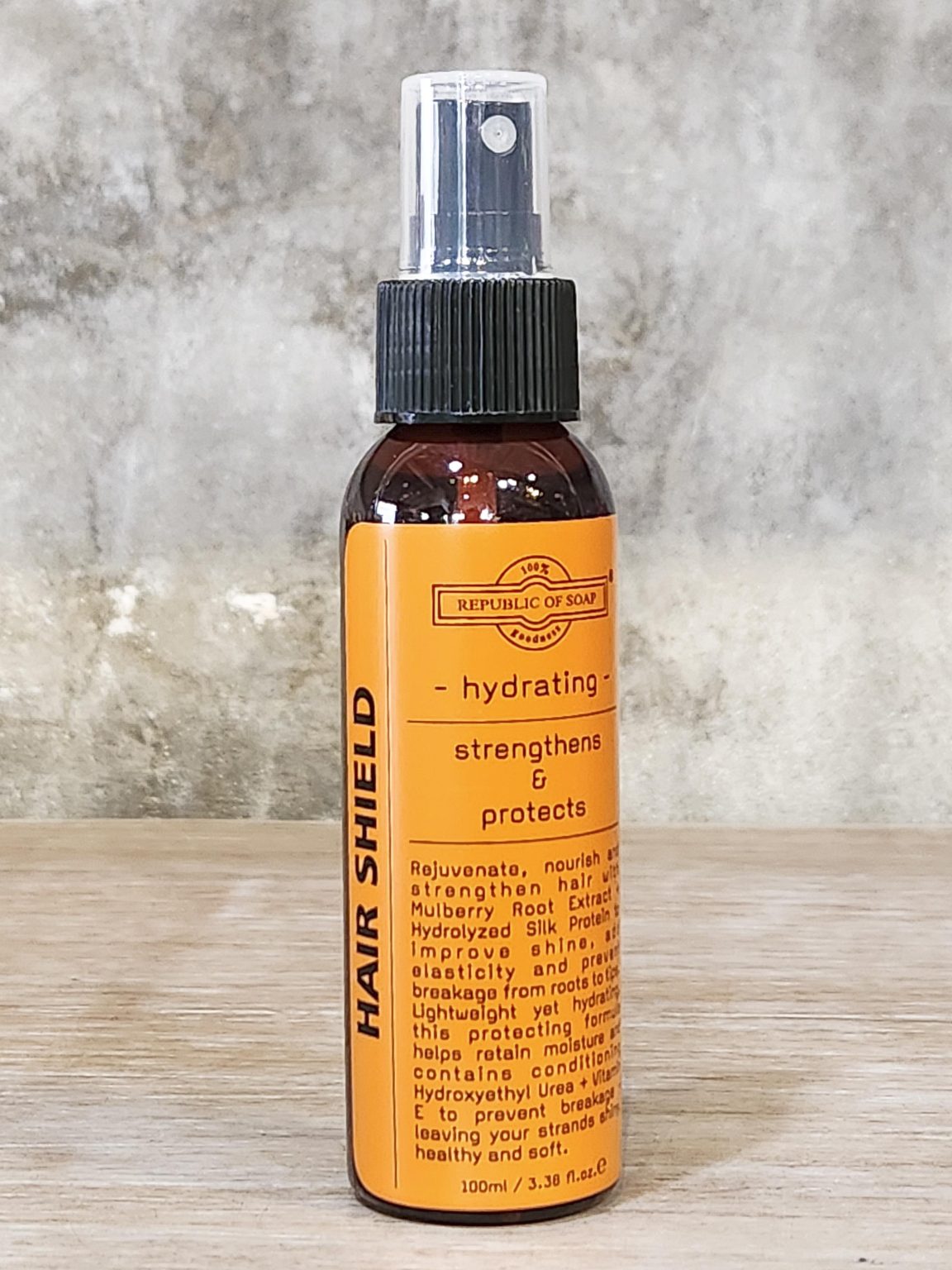 Hydrating Hair Shield - Natural Hair Mist - Silk Protein + Vitamin E