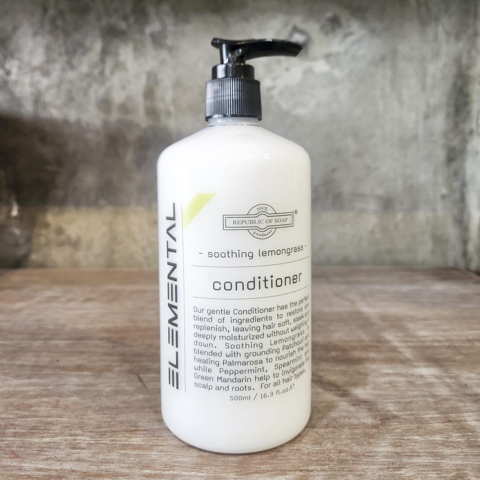 Conditioner Soothing Lemongrass 500ml ELEMENTAL Collection