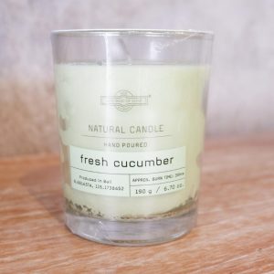 Scented Candle AROMATHERAPHY - Fresh Cucumber - Republic of Soap