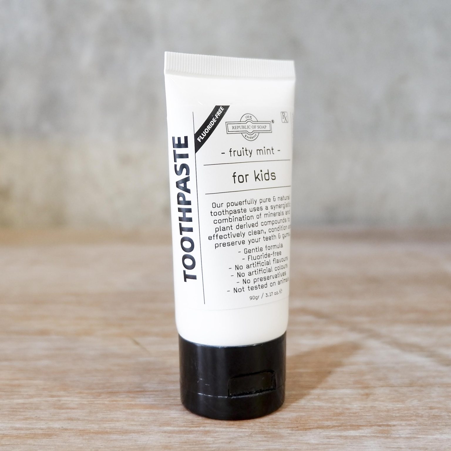 Fluoride-free TOOTHPASTE - for Kids - Fruity Mint 90gr