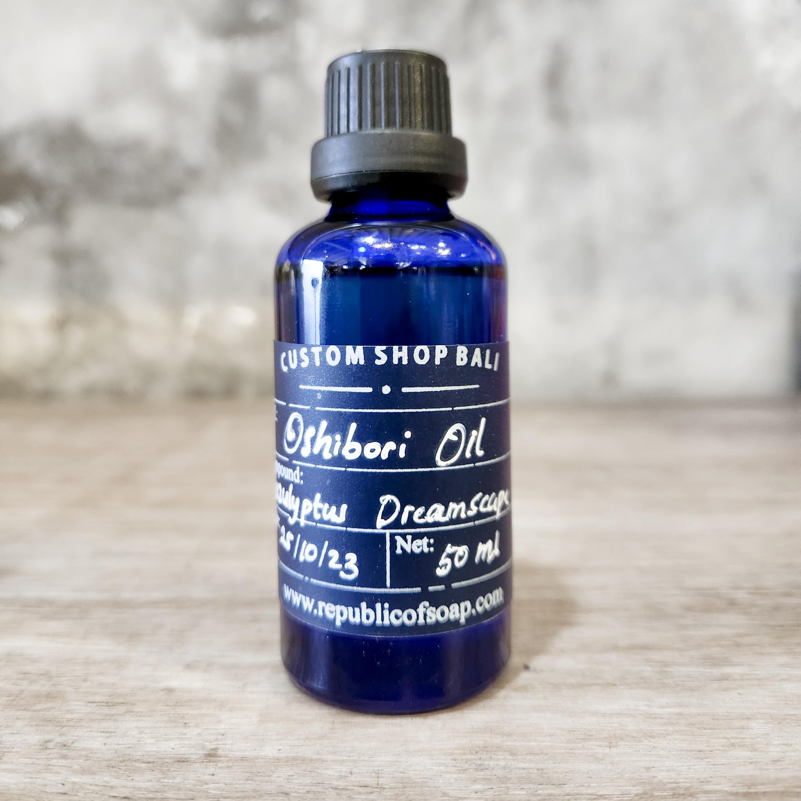 Oshibori Towel Essential Oil Refreshing Hand-blended Lemon Yuzuly 50ml