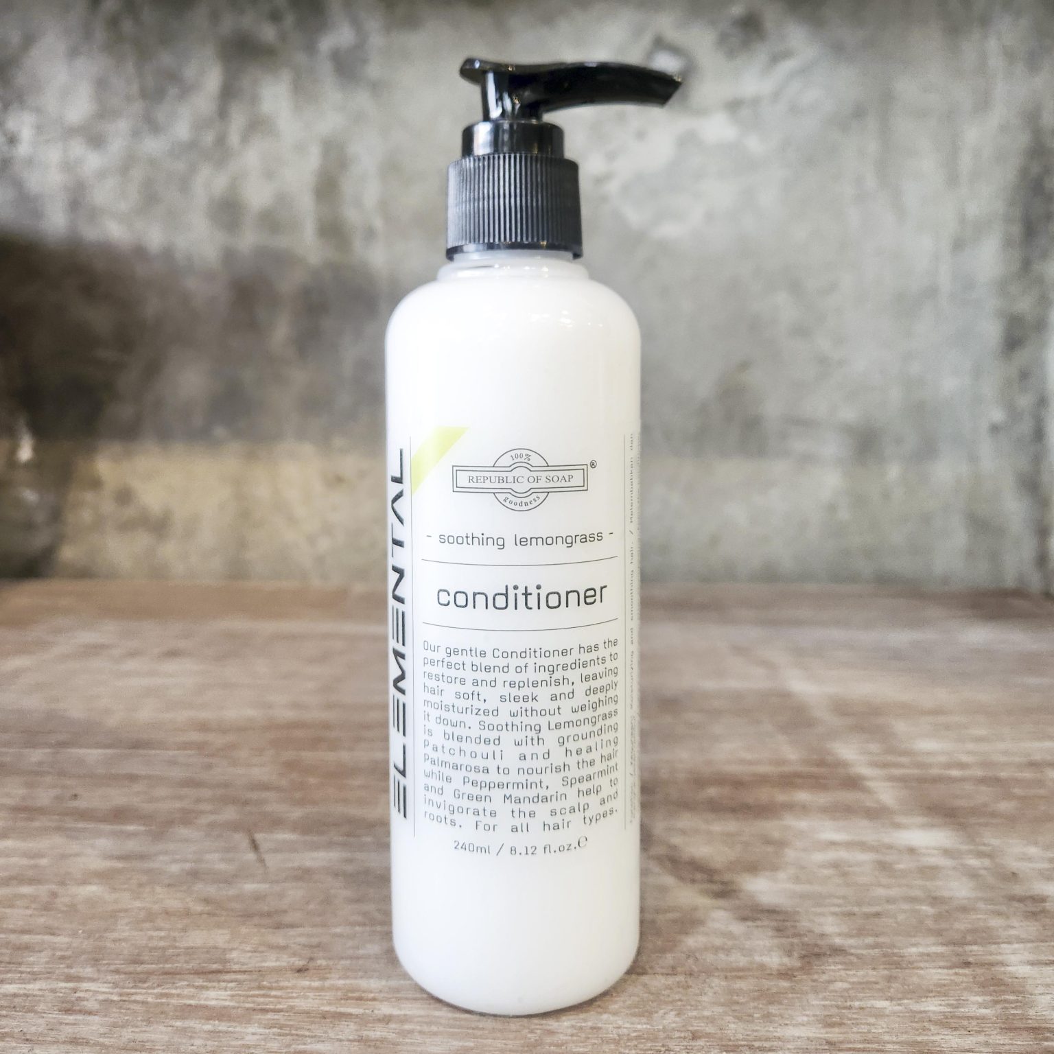 Conditioner Soothing Lemongrass 240ml ELEMENTAL Collection