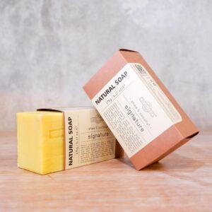 Natural Soap 175gr - Signature - w/ Shea Butter, Coconut & Canola