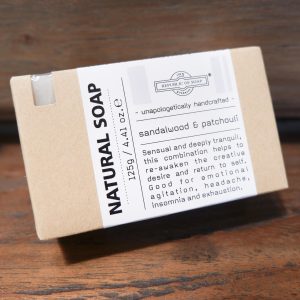 Natural Soap Bar - Sandalwood & Patchouli 125gr - Republic Of Soap