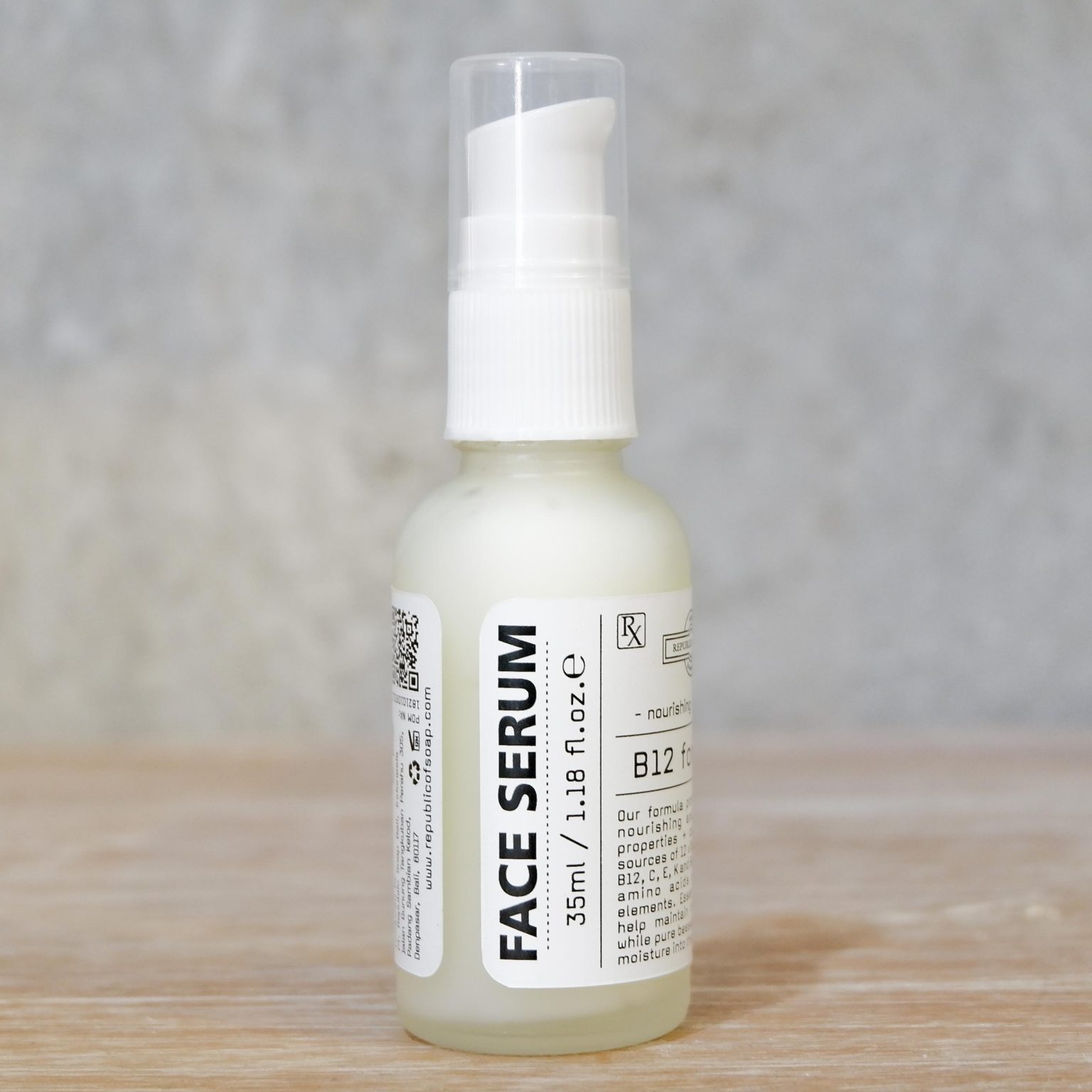 Hydrating & Nourishing Vitamin Face Serum 35ml - Republic of Soap