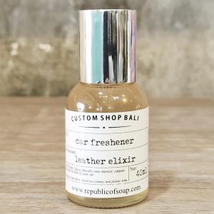 Pengharum Mobil, Parfum Mobil, Car Air Freshener Spray- Leather Elixir