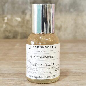 Pengharum Mobil, Parfum Mobil, Car Air Freshener Spray- Leather Elixir