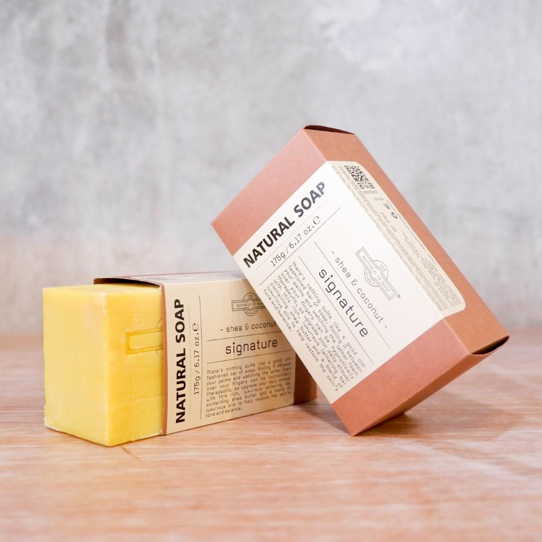 NATURAL SOAP 175g - Signature Scent - Republic of Soap