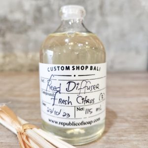 Reed Diffuser Aromatherapy Fresh Citrus (5) - 115ml - Hand-blended