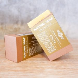 Handmade Natural Soap 175gr - ELDORA w/ Shea Butter, Coconut & Canola