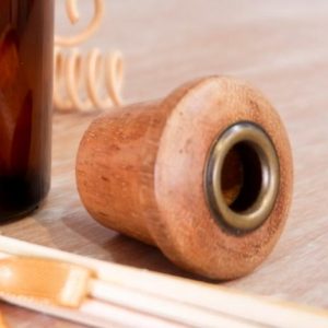 Wooden Top for 115ml Reed Diffuser glass bottle