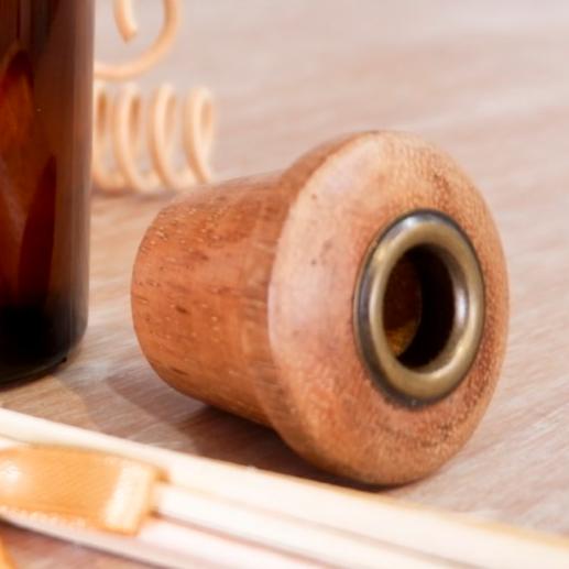 Wooden Top for 115ml Reed Diffuser glass bottle