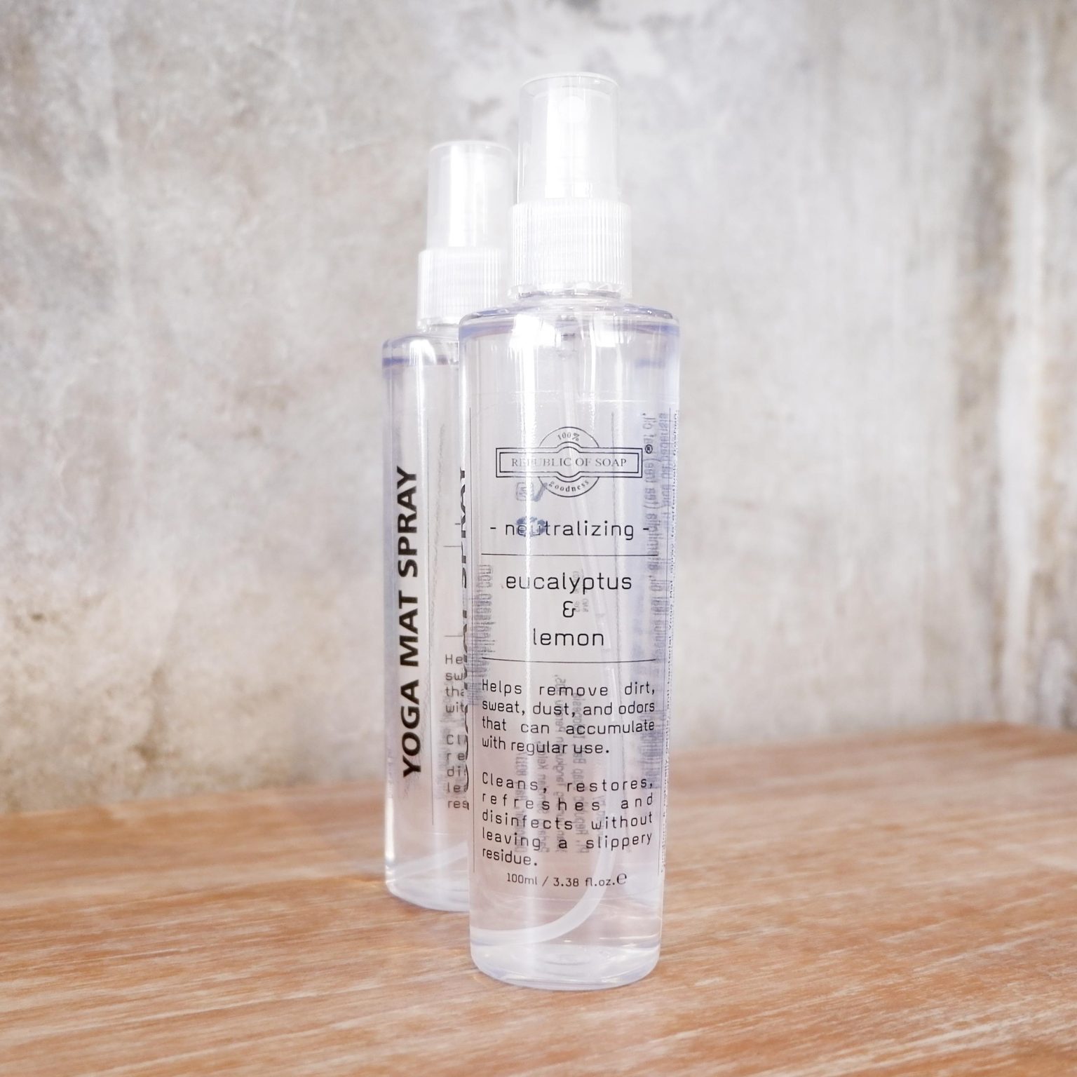 Yoga Mat Spray - Eucalytus & Lemon - Republic of Soap 100ml